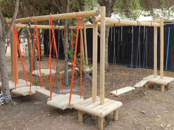 Plaza de Juegos de Madera
