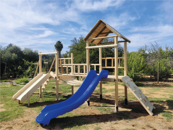 Juegos de Madera para Jardín San Francisco - Con Tobogán y Puente